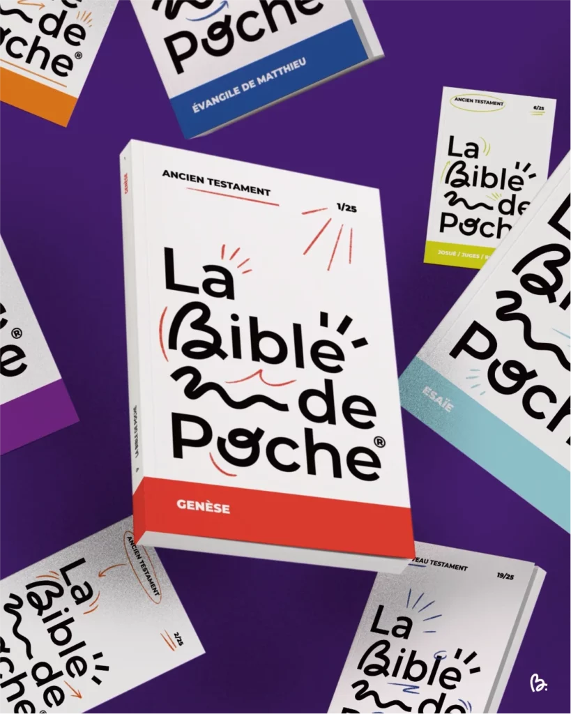 Logo La Bible de Poche par Studio Aïe 