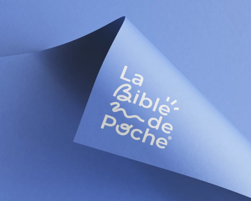 Identité visuelle et logo pour La collection La Bible de Poche par Studio Aïe Graphisme Branding Design