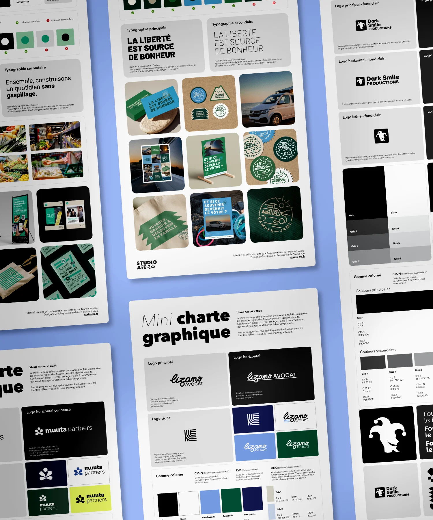 Faire la différence entre image de marque, identité visuelle et charte graphique