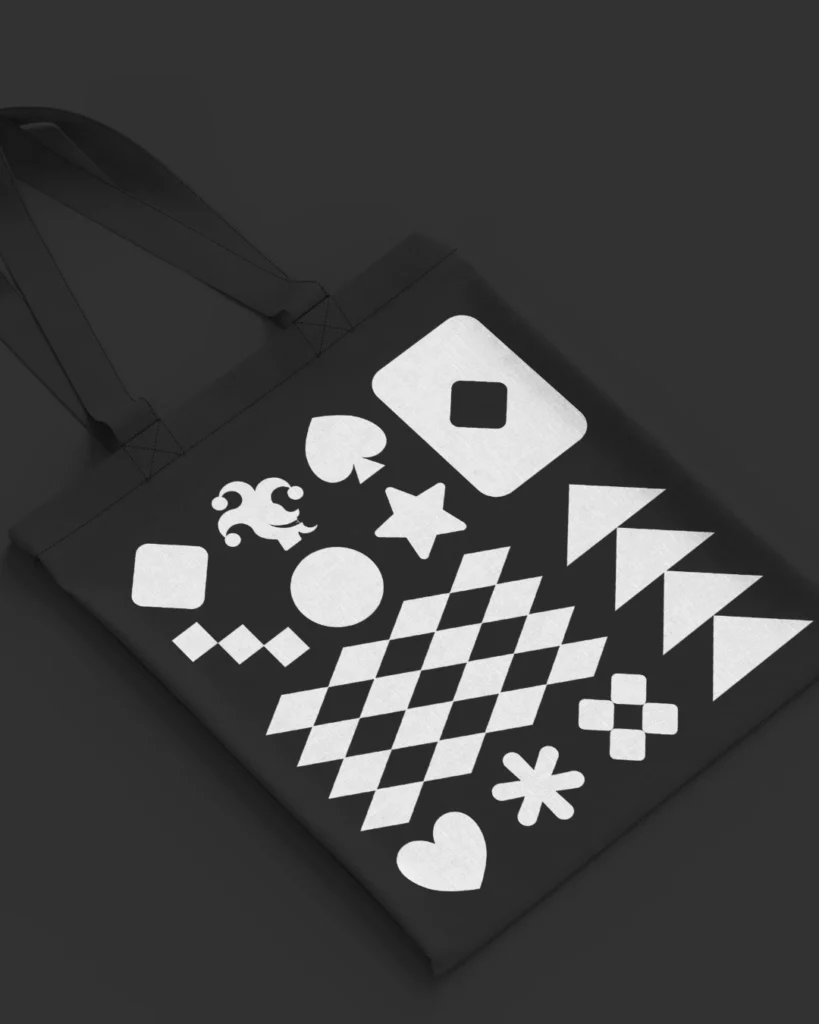 goodies branding et identité visuelle pour dark smile productions agence