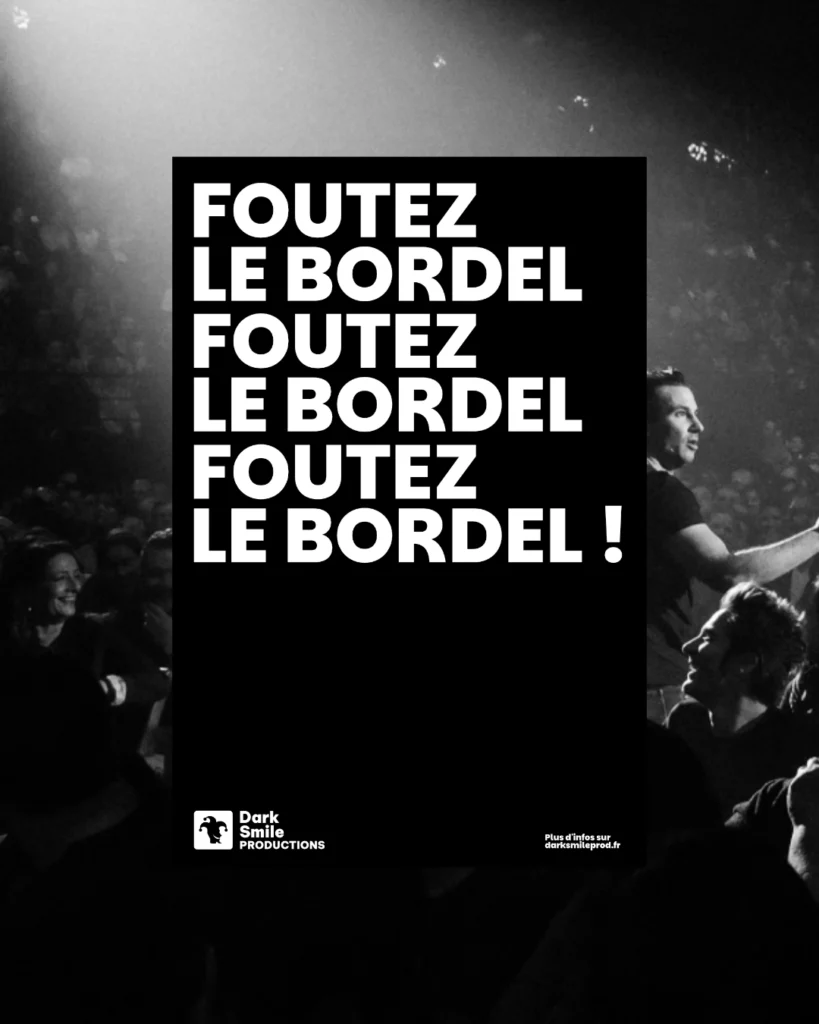 identité graphique et logotype dark smile productions