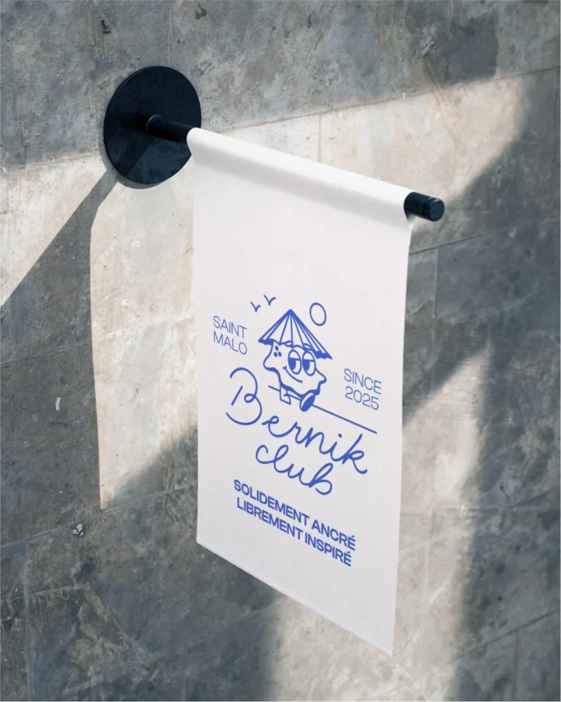 branding image de marque bernik club st malo studio aïe