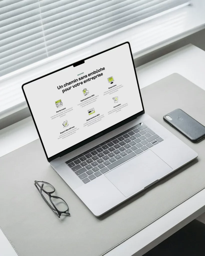 Identité visuelle pour agence WordPress