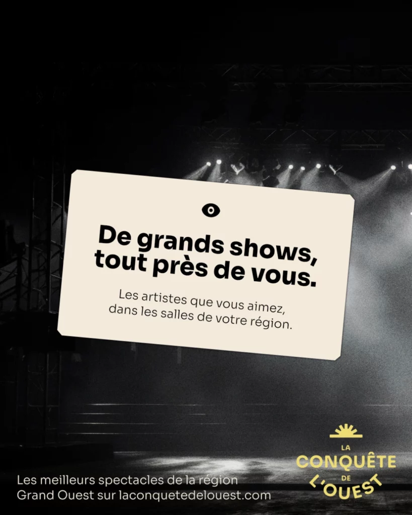 identité graphique et visuelle la conquête de l'ouest société spectacle région studio aïe