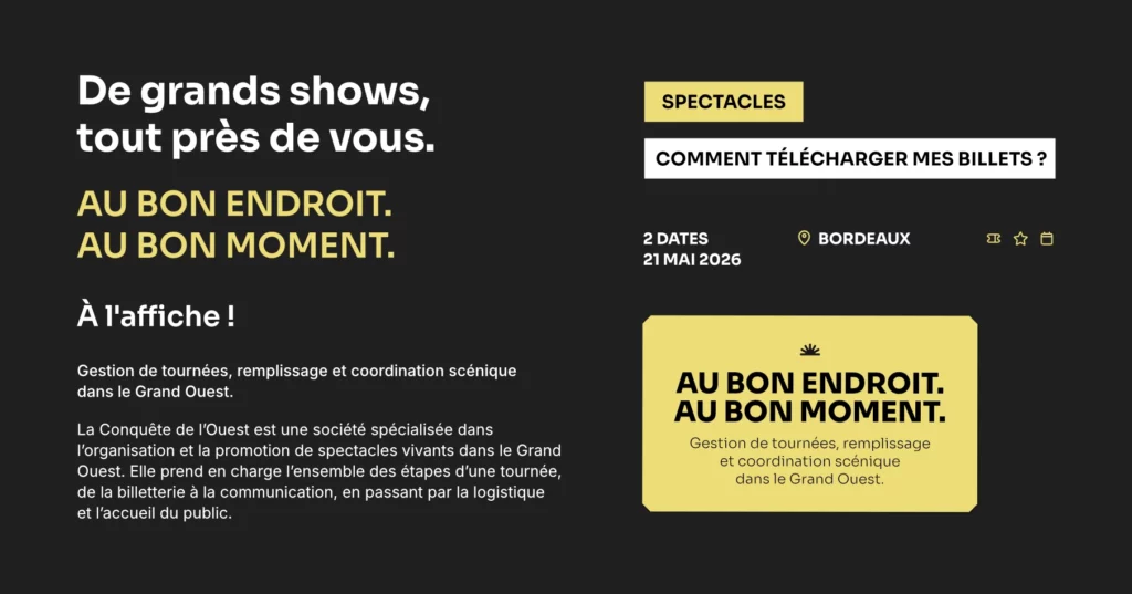 social media image branding studio aïe société de production spectacles musiques théâtre